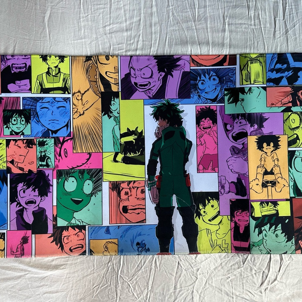 Midoriya Izuku Manga Panel Mouse Pad